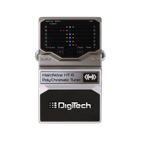 Digitech HT-6 Hardwire PolyChromatic Tuner Guitar Effects Pedal