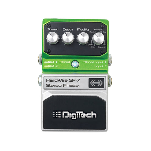 Digitech SP-7 Hardwire Stereo Phaser Guitar Effects Pedal