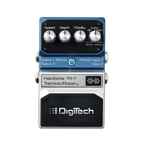 Digitech TR-7 Hardwire Tremolo/Rotary Guitar Effects Pedal