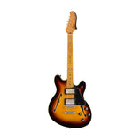 Squier Classic Vibe Starcaster Electric Guitar, Maple FB, 3-Tone Sunburst (B-Stock)