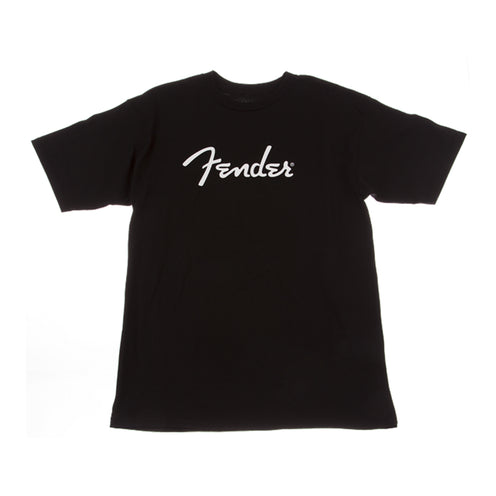 Fender Spaghetti Logo Men T-Shirt, Black, S