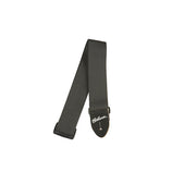 Gibson ASGSB-10 Regular Style 2Inch Safety Guitar Strap, Jet Black
