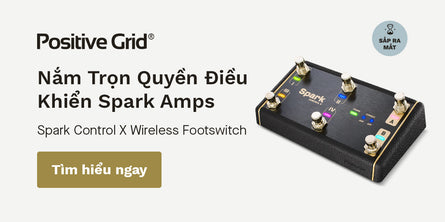 Positive Grid Spark Control X Wireless Footswitch | Swee Lee Việt Nam