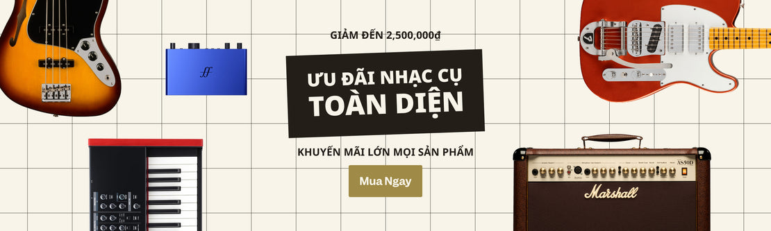 Ưu Đãi Nhạc Cụ Toàn Diện | Swee Lee Việt Nam