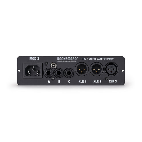 Rockboard by Warwick MOD 3 Patchbay w/ XLR and TRS for Vocal, V2