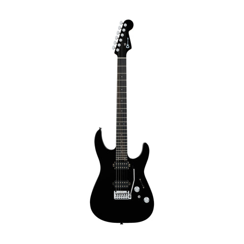 Charvel Pro-Mod Plus Dinky DK24 HH 2PT Electric Guitar, Raven Black