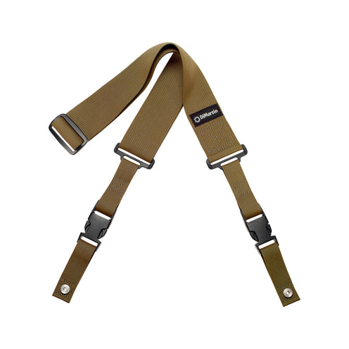 DiMarzio DD2200MG Cordura ClipLock Quick Release 2Inch Guitar Strap, Marine Green