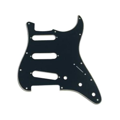 DiMarzio FG2108B Laminated Stratocater Pickguard, Black/White/Black