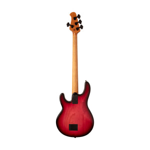 Ernie Ball Music Man StingRay Special Bass Guitar, Ebony FB, Raspberry Burst