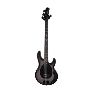 Ernie Ball Music Man StingRay Special Bass Guitar, Ebony FB, Smoked Chrome