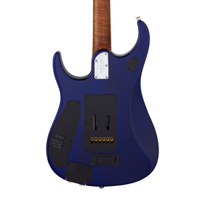 Ernie Ball Music Man John Petrucci JP15 Electric Guitar, Maple FB, Cerulean Paradise Quilt