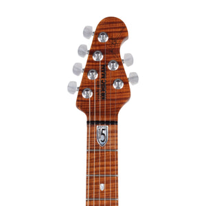 Ernie Ball Music Man John Petrucci JP15 Electric Guitar, Maple FB, Cerulean Paradise Quilt
