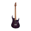 Ernie Ball Music Man JP15 Electric Guitar, Maple FB, Purple Nebula Flame