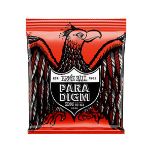 Ernie Ball Paradigm Skinny Top Heavy Bottom Slinky Electric Guitar Strings, 10-62