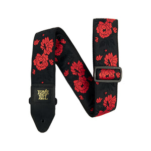 Ernie Ball Jacquard Guitar Strap, Tango Rose