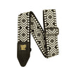 Ernie Ball Polypro Jacquard Guitar Strap, White Savannah