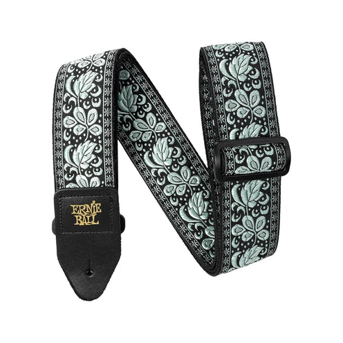 Ernie Ball Classic Jacquard Bass/Guitar Strap, Mint To Be