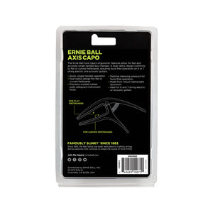 Ernie Ball Axis Dual Radius Capo, Bronze