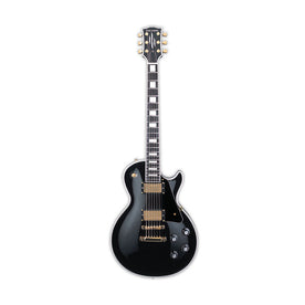 Edwards E-LP-130CD-BLK Electric Guitar, Ebony FB, Black – Swee Lee Edwards E-LP-130CD-BLK Electric Guitar, Ebony FB, Black – Swee Lee
