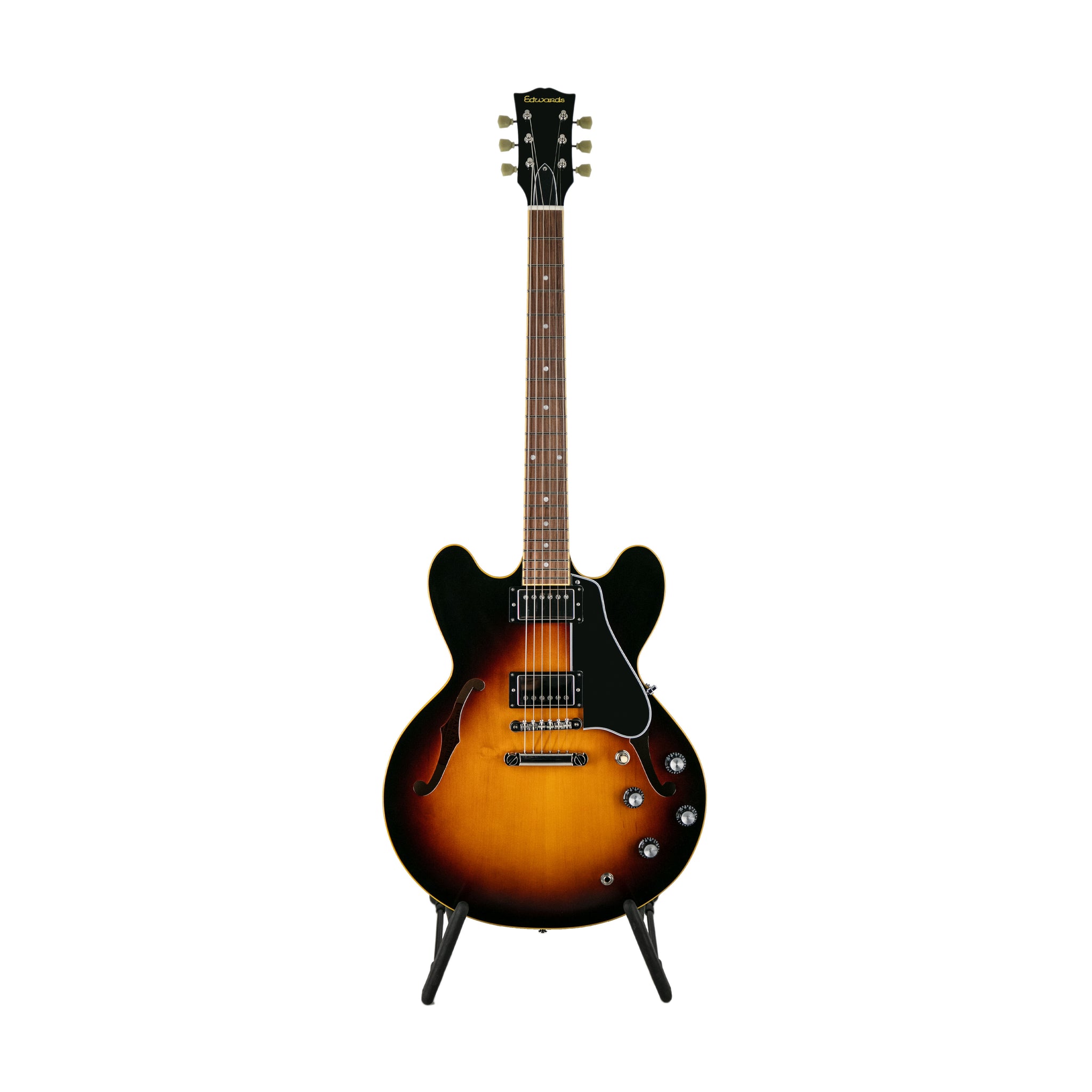 Edwards E-SA-160LTS-TSB Electric Guitar, Pau Ferro FB, Tabacco Sunburst