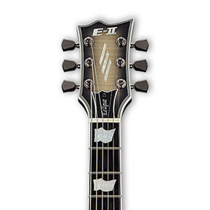 ESP E-II ECLIPSE/FT/FM Electric Guitar, Ebony FB, Black Natural Burst