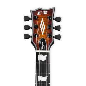 ESP E-II ECLIPSE-QM/FL Electric Guitar, Tiger Eye Sunburst