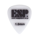 ESP PT-PS10-WH 1.0mm Guitar Pick, White