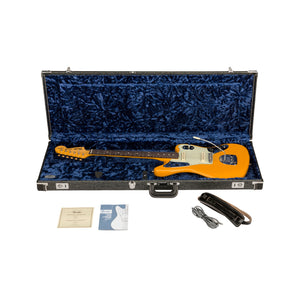 Fender Limited Edition Johnny Marr Jaguar Electric Guitar, Fever Dream Yellow