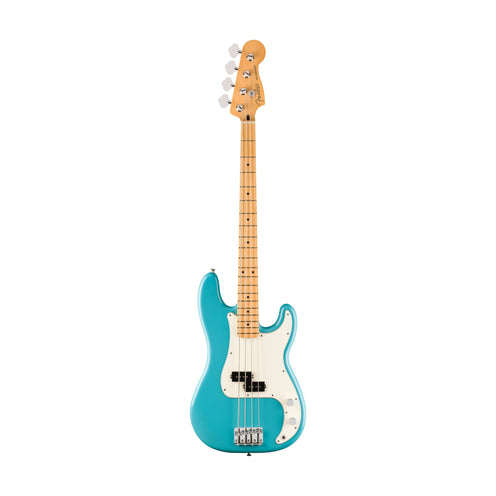 Fender Player II Precision Bass Guitar, Maple FB, Aquatone Blue