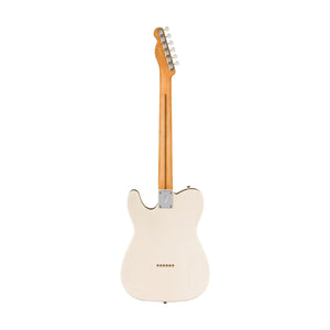 Fender Gold Foil Telecaster Electric Guitar, Ebony FB, White Blonde