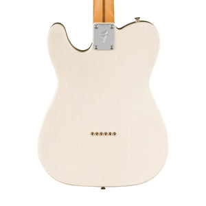 Fender Gold Foil Telecaster Electric Guitar, Ebony FB, White Blonde