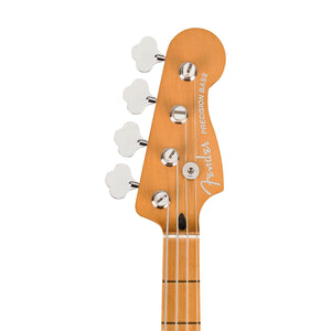 Fender Player Plus Active Precision Bass Guitar, Maple FB, Fiesta Red