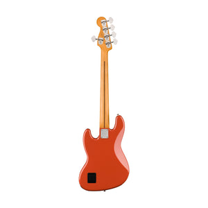 Fender Player Plus Active Jazz Bass V Guitar, Maple FB, Fiesta Red