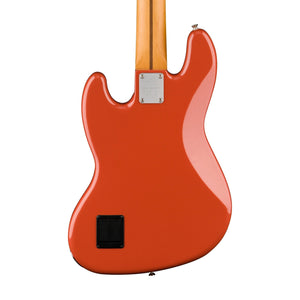 Fender Player Plus Active Jazz Bass V Guitar, Maple FB, Fiesta Red