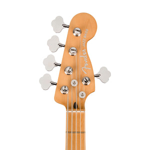 Fender Player Plus Active Jazz Bass V Guitar, Maple FB, Fiesta Red