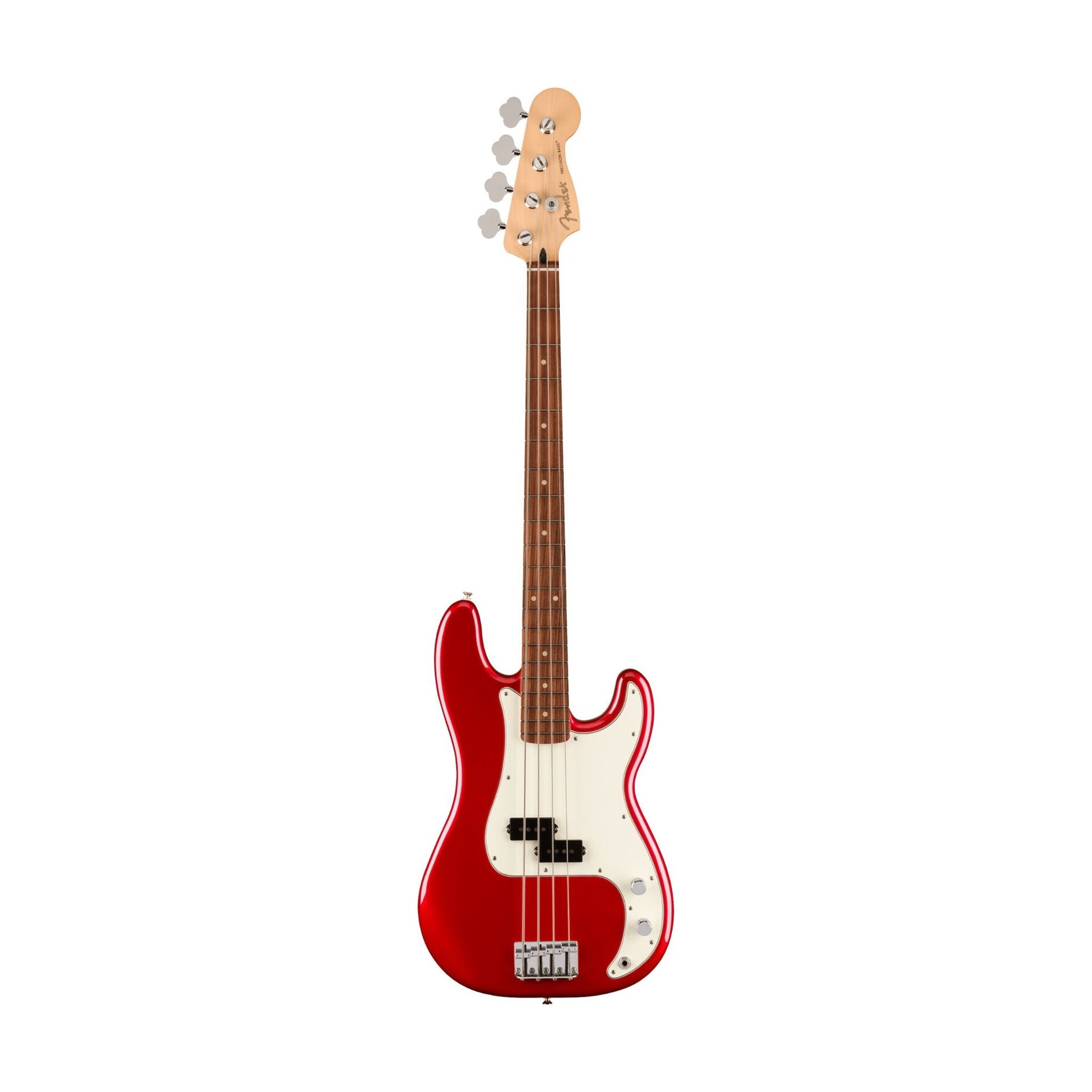 Fender Player Precision Bass Electric Guitar, Pau Ferro FB, Candy Apple Red