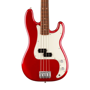 Fender Player Precision Bass Electric Guitar, Pau Ferro FB, Candy Apple Red