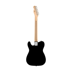 Squier Sonic Telecaster Electric Guitar w/White Pickguard, Maple FB, Black