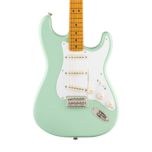 Squier FSR Classic Vibe 50s Stratocaster Electric Guitar, Maple FB, Surf Green