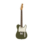 Squier FSR Classic Vibe 60s Custom Telecaster Electric Guitar, Indian Laurel FB, Olive Green (B-Stock)