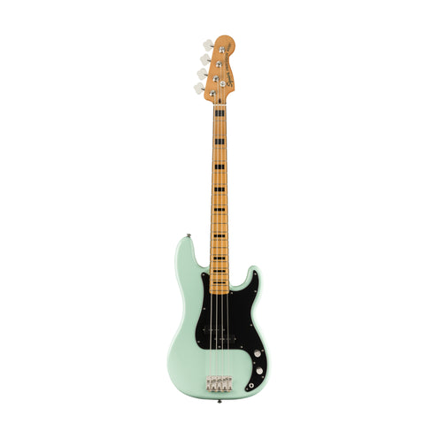 Squier FSR Classic Vibe 70s Precision Bass Guitar, Maple FB, Surf Green