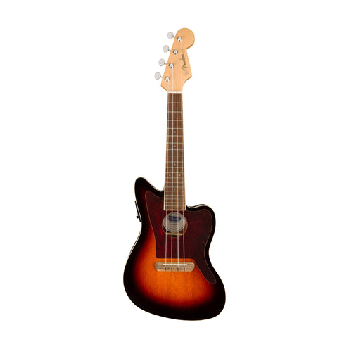 Fender Fullerton Jazzmaster Ukulele, 3-Tone Sunburst