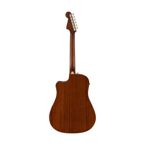 Fender California Redondo Player Acoustic Guitar, Walnut FB, Sunburst