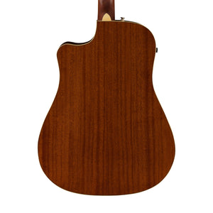 Fender California Redondo Player Acoustic Guitar, Walnut FB, Sunburst