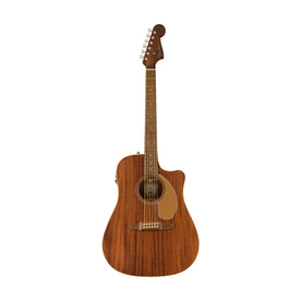 Fender FSR California Redondo Player Acoustic Guitar, Walnut FB, All-Mahogany (B-Stock)