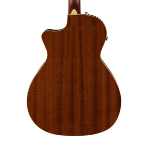 Fender California Newporter Player Medium-Sized Acoustic Guitar, Walnut FB, Sunburst