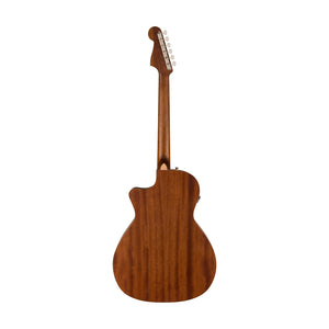 Fender Newporter Special Acoustic Guitar w/Bag, PF FB, Mahogany Top/Honey Sunburst