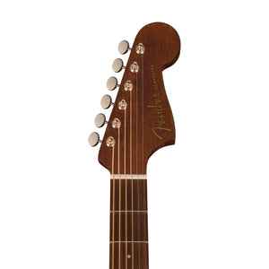 Fender Newporter Special Acoustic Guitar w/Bag, PF FB, Mahogany Top/Honey Sunburst