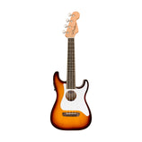 Fender Fullerton Stratocaster Ukulele, Walnut FB, Sunburst (B-Stock)