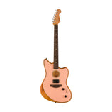 Fender Acoustasonic Player Jazzmaster Electric Guitar, Shell Pink